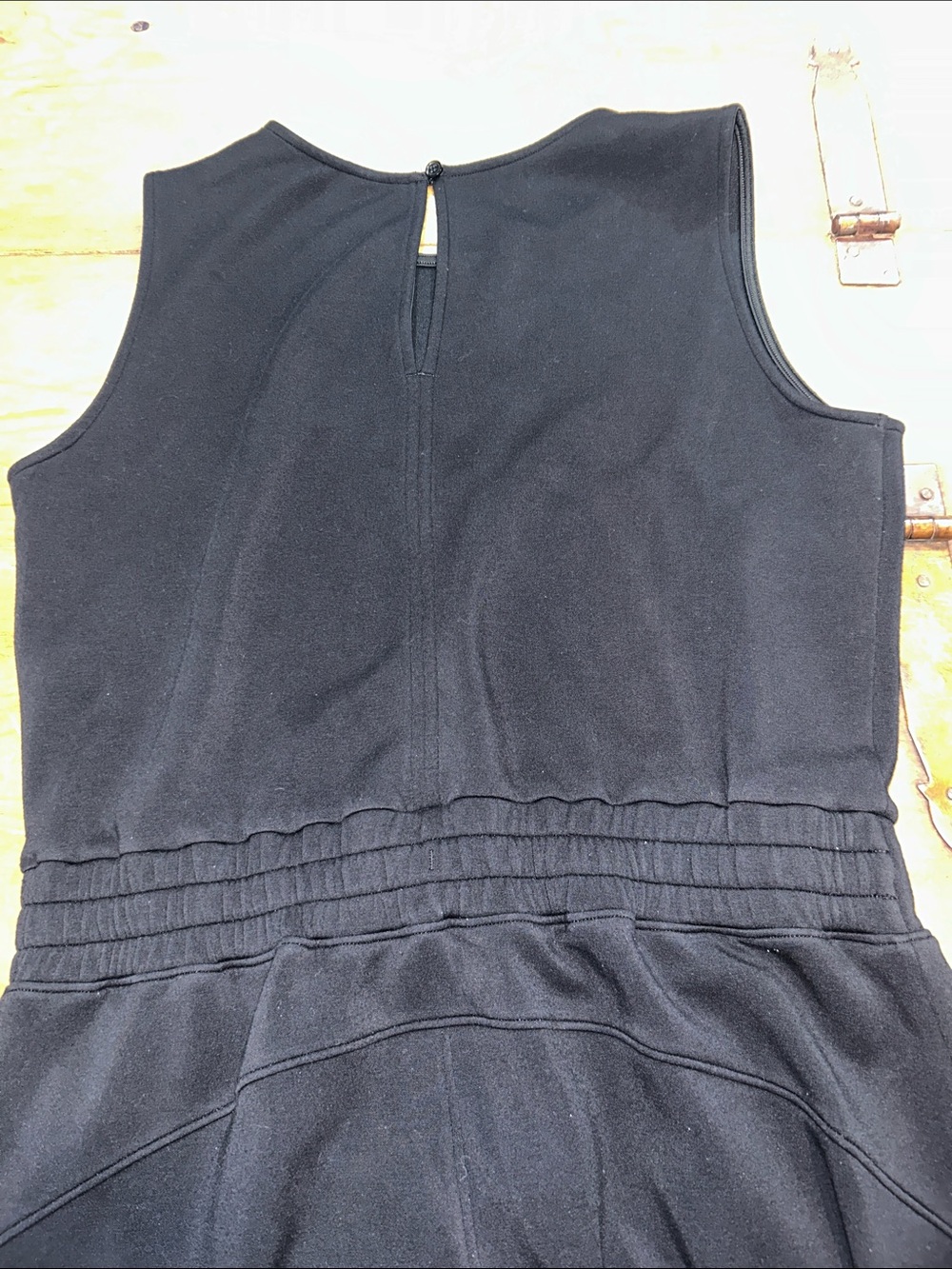 SPANX AirEssentials Black Sleeveless Wide Leg Jumpsuit Tall XL 31” Inseam - Picture 7 of 10